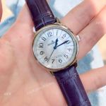 Low Price Jaeger LeCoultre Rendez-Vous Date Lady Watch Purple Leather Bracelet